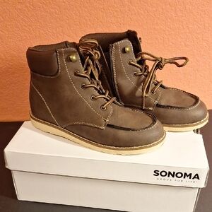 Sonoma Boy's Brown Boots *Like New* 3Y